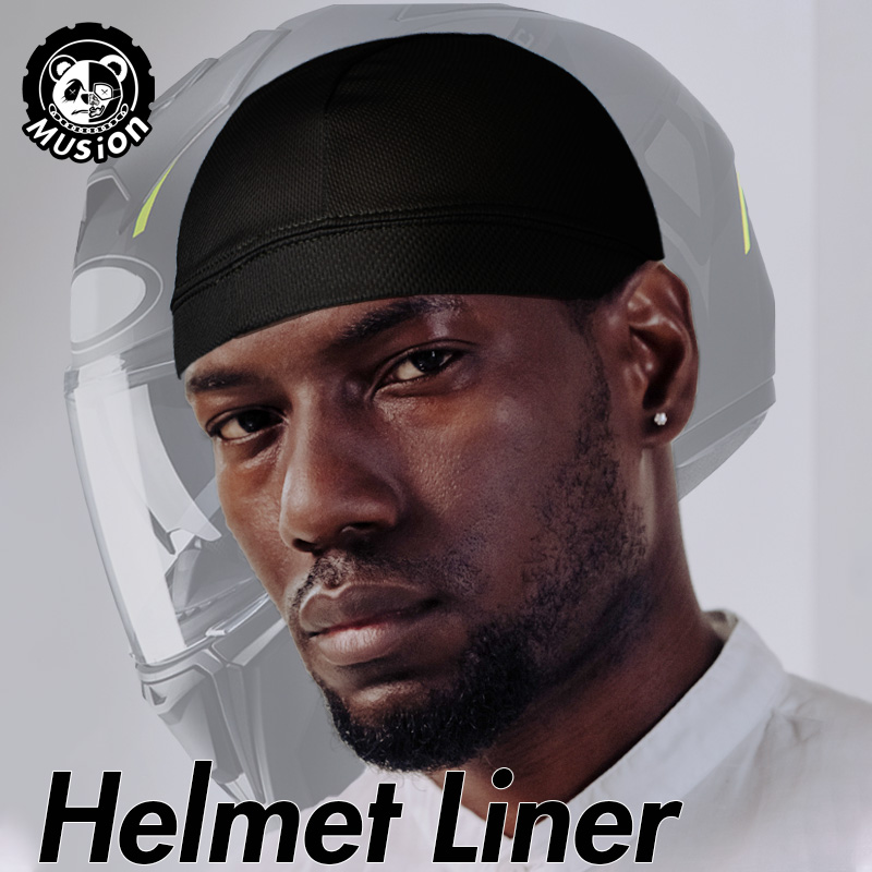 Skull Cap Helmet Liner - Musion 10k aberturas gorro gorro para