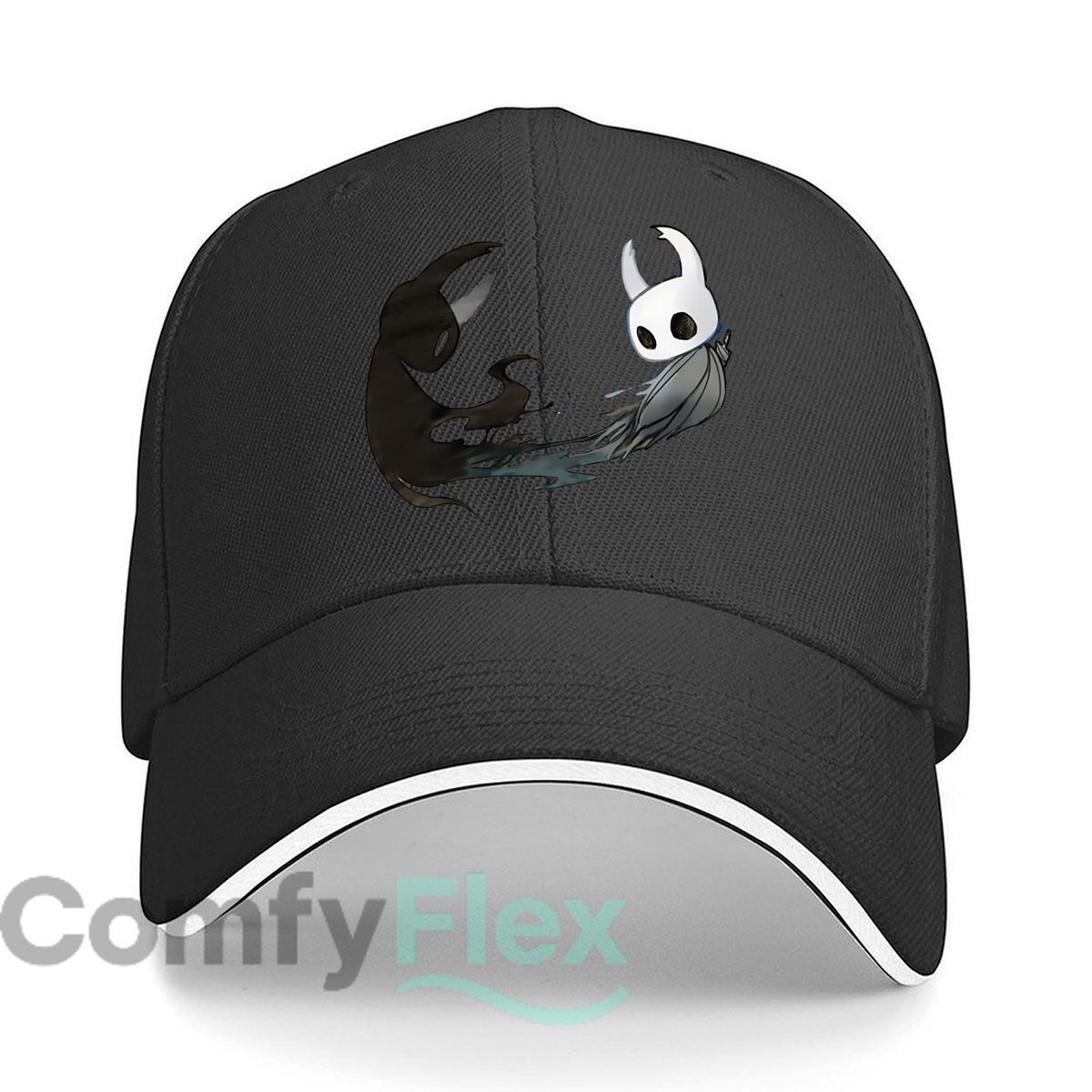 Baseball Cap Structured - Hollow Knight & Void Entity Ilustração