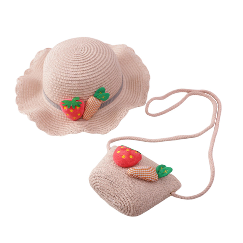 1 Conjunto de Chapéu de Palha  - Sun Hat Wide Brim avaliação e preço