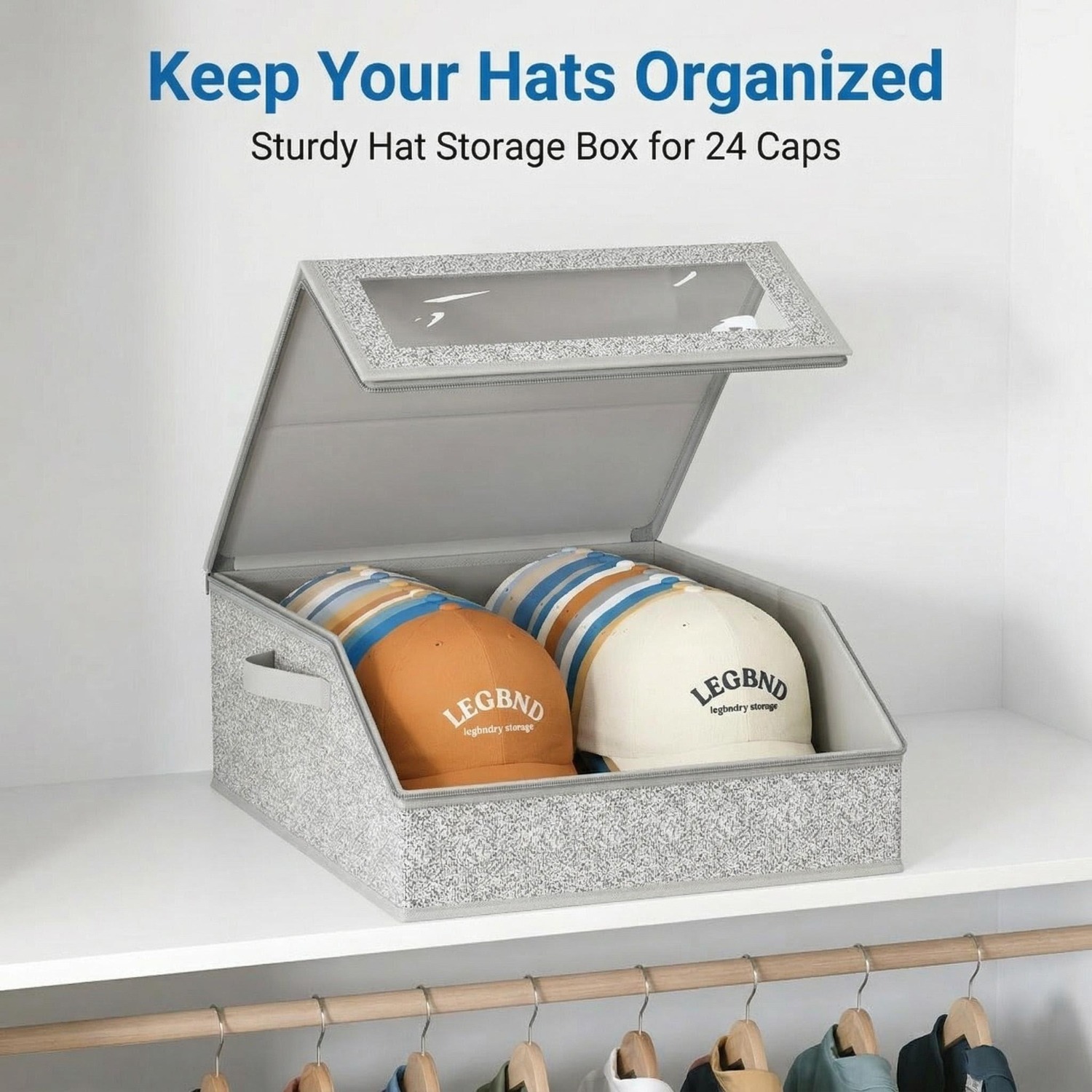 Caixa Organizadora de Bonés de - Baseball Cap Structured avaliação e preço