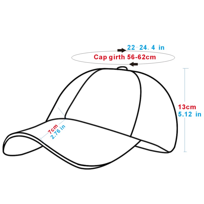 Bonés de beisebol bordados can - Baseball Cap Structured avaliação e preço
