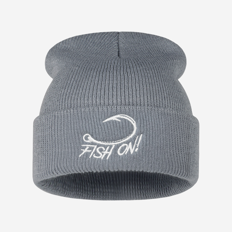 Gorro de Malha Bordado com Pei - Beanie Cuffed Knit avaliação e preço