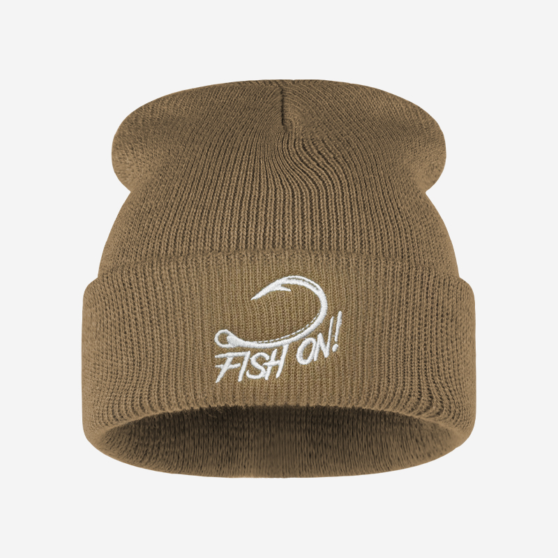 Gorro de Malha Bordado com Pei - Beanie Cuffed Knit avaliação e preço