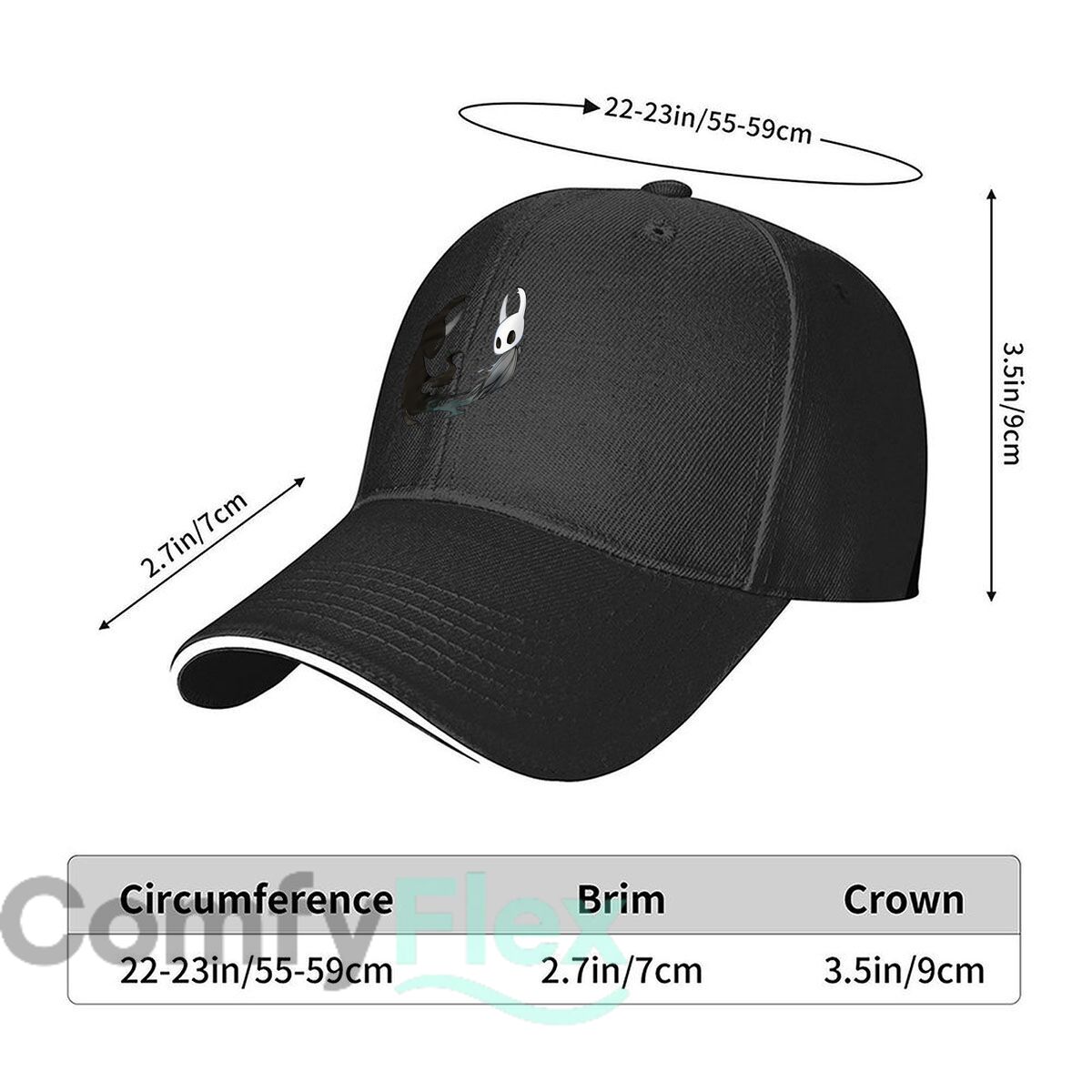 Hollow Knight & Void Entity Il - Baseball Cap Structured avaliação e preço